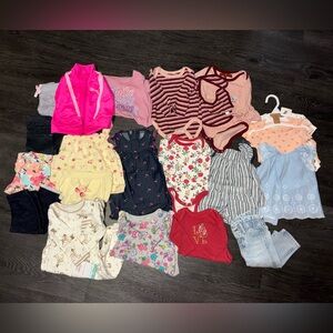 3-6 months baby girl outfit matching set cute lot of 21 pieces clothes